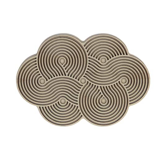Jonathan Adler x Michaels 8" Pompidou Cloud DIY Wood Décor